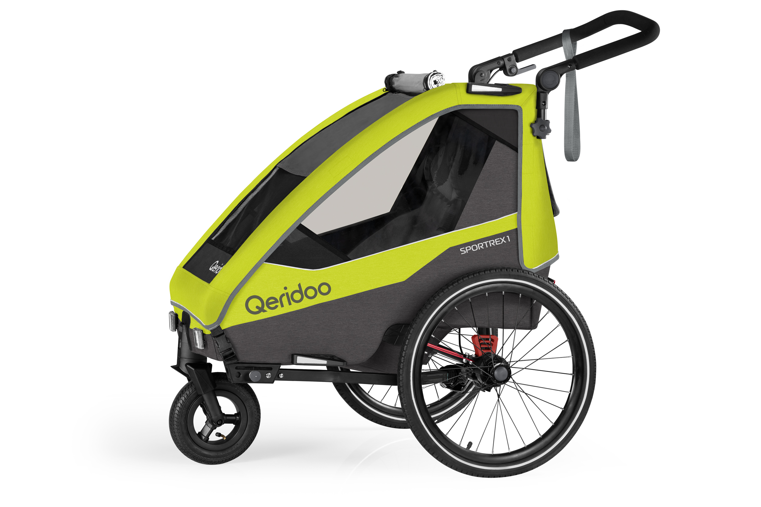 Sportrex 1 - Fahrradanhänger - Lime Green - Limited Edition
