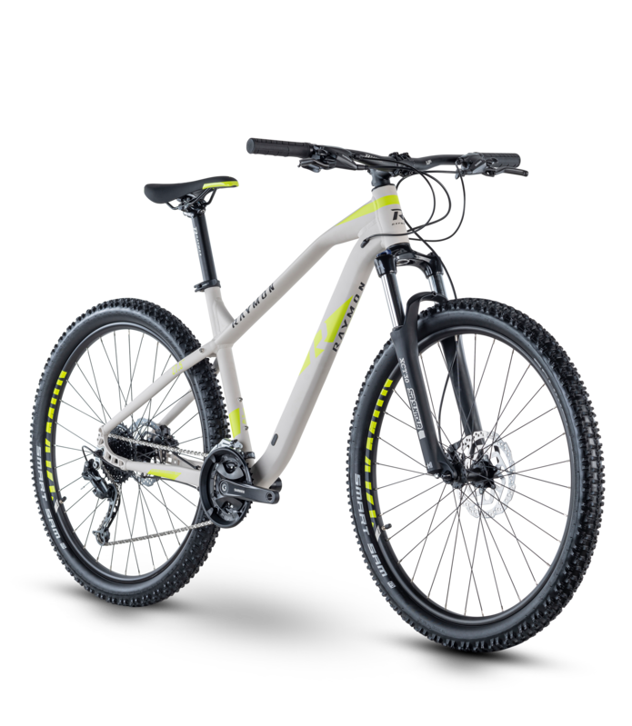 HardRay Seven 3.0 - 27.5" 42cm - hellgrau/lime matt HardRay Seven 3.0 - 27.5" 42cm - hellgrau/lime matt