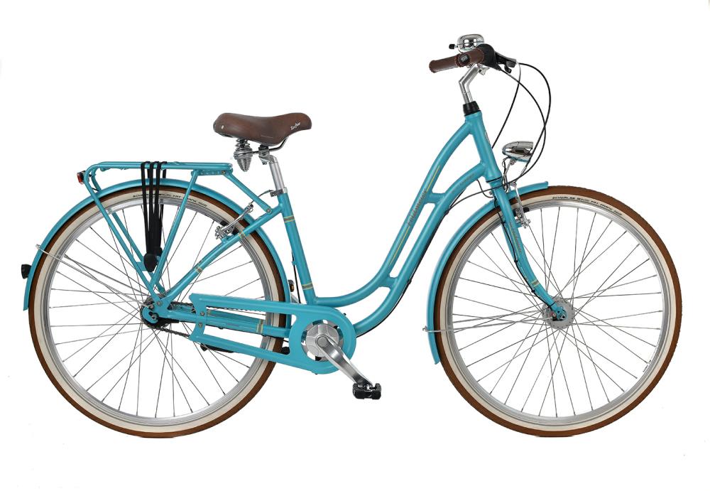 FC 52 Retro Alu City 28" -  52cm Damen - petrol