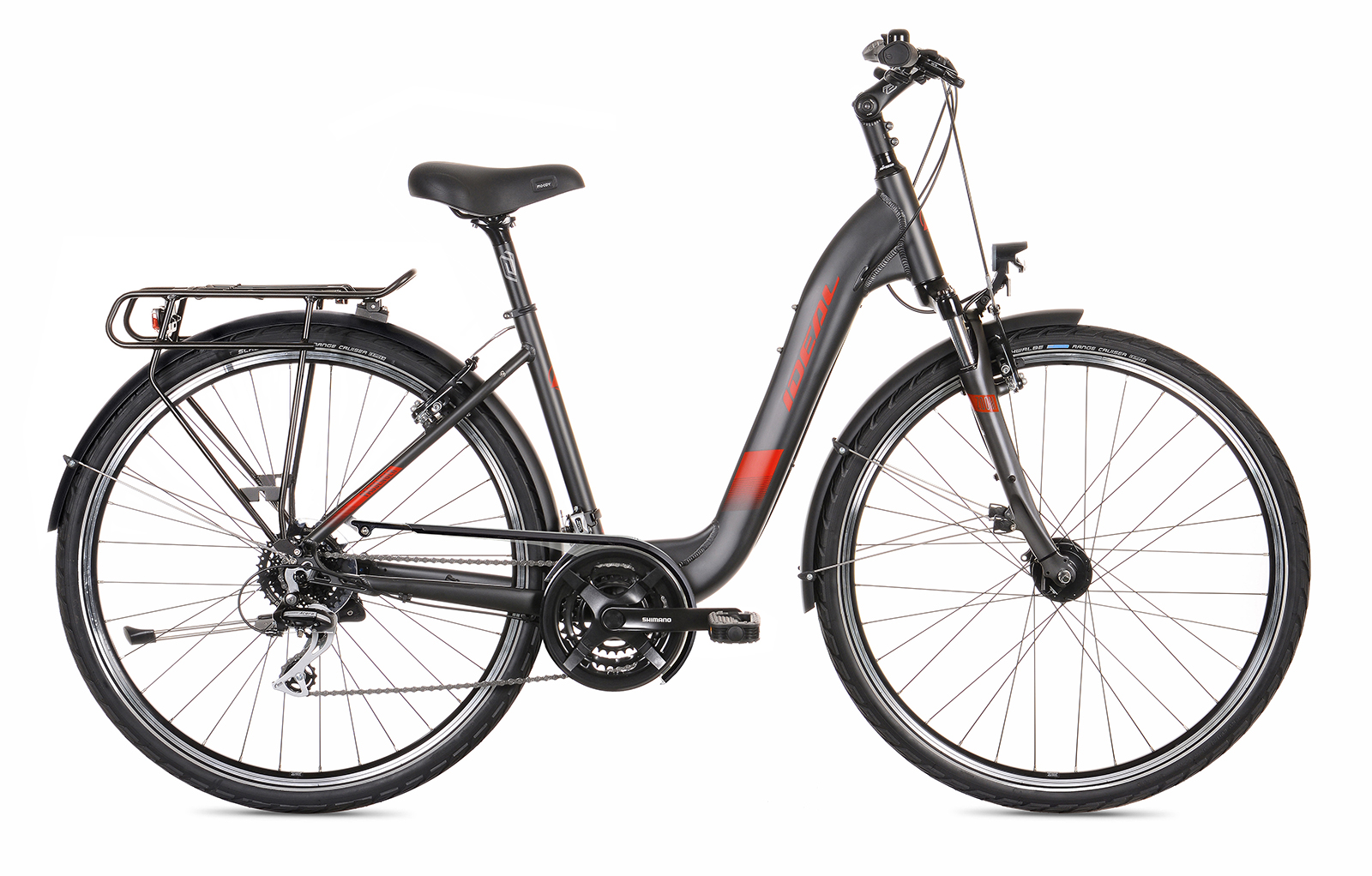 Passenger Trekking - 28" 46 cm - Wave - anthrazit matt