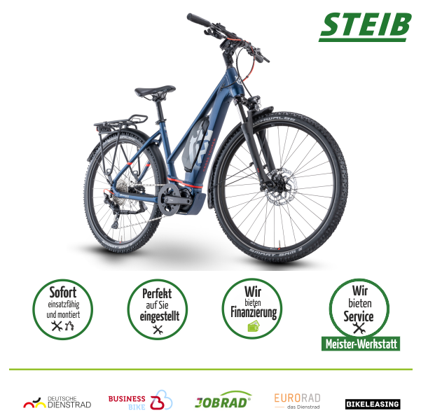 Gran Tourer  GT2 27.5" E-Bike - 50 cm Wave