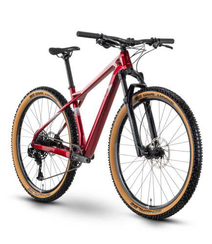 HardRay Nine 7.0 - 29" 47cm - MTB - dunkel rot/weiß