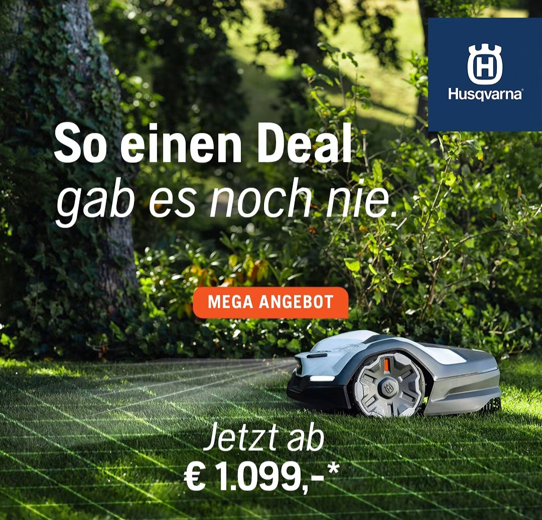 Automower Saisonfinale Angebote sparen STEIB