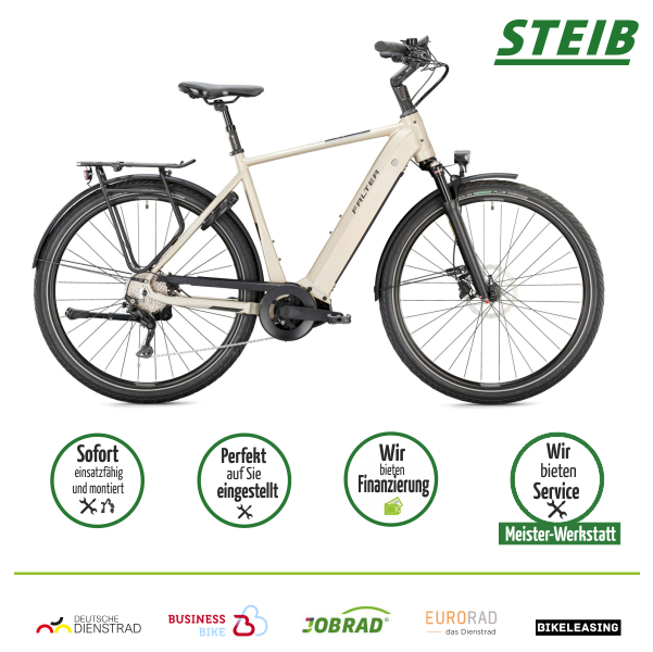 E 9.5 KS 28" - 55 cm - Herren- 500Wh  - 85Nm - sand - City -E-bike  - Modell 2022 