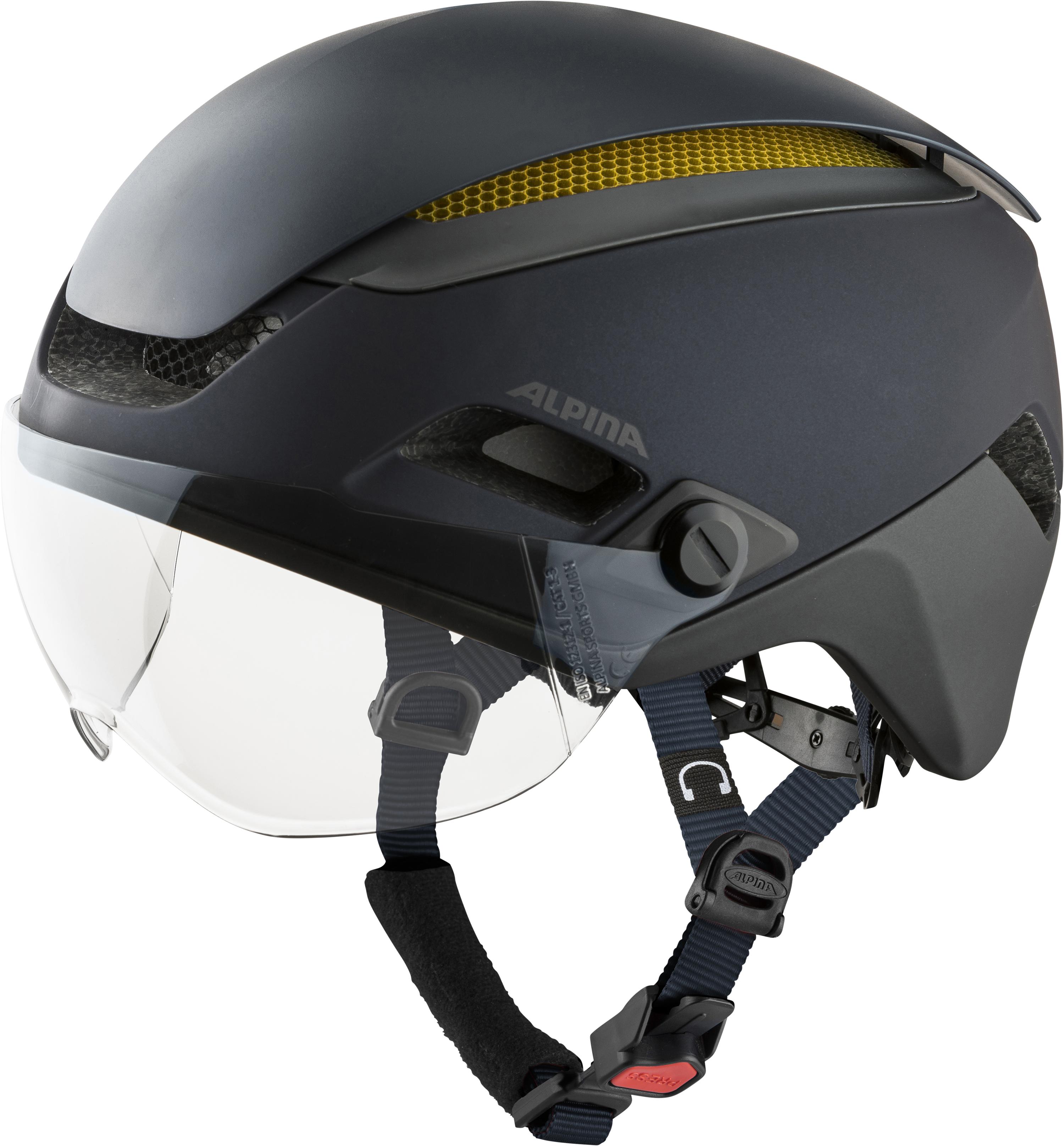 Fahrradhelm ALTONA M Gr. 52-57 cm Kopfumfang - indigo-sand matt
