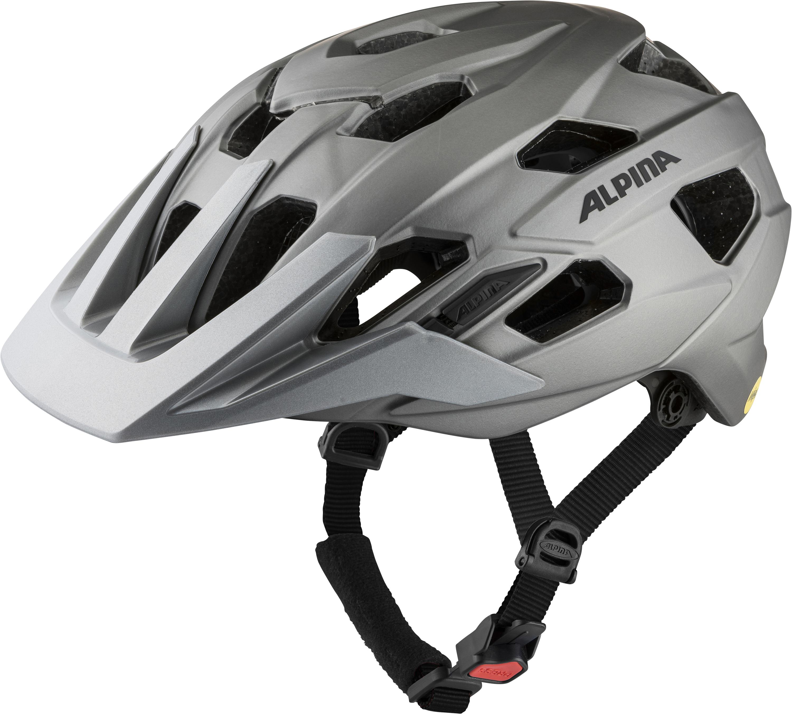 Fahrradhelm POLSE MIPS Gr. 57-61 cm Kopfumfang - dark-silver matt