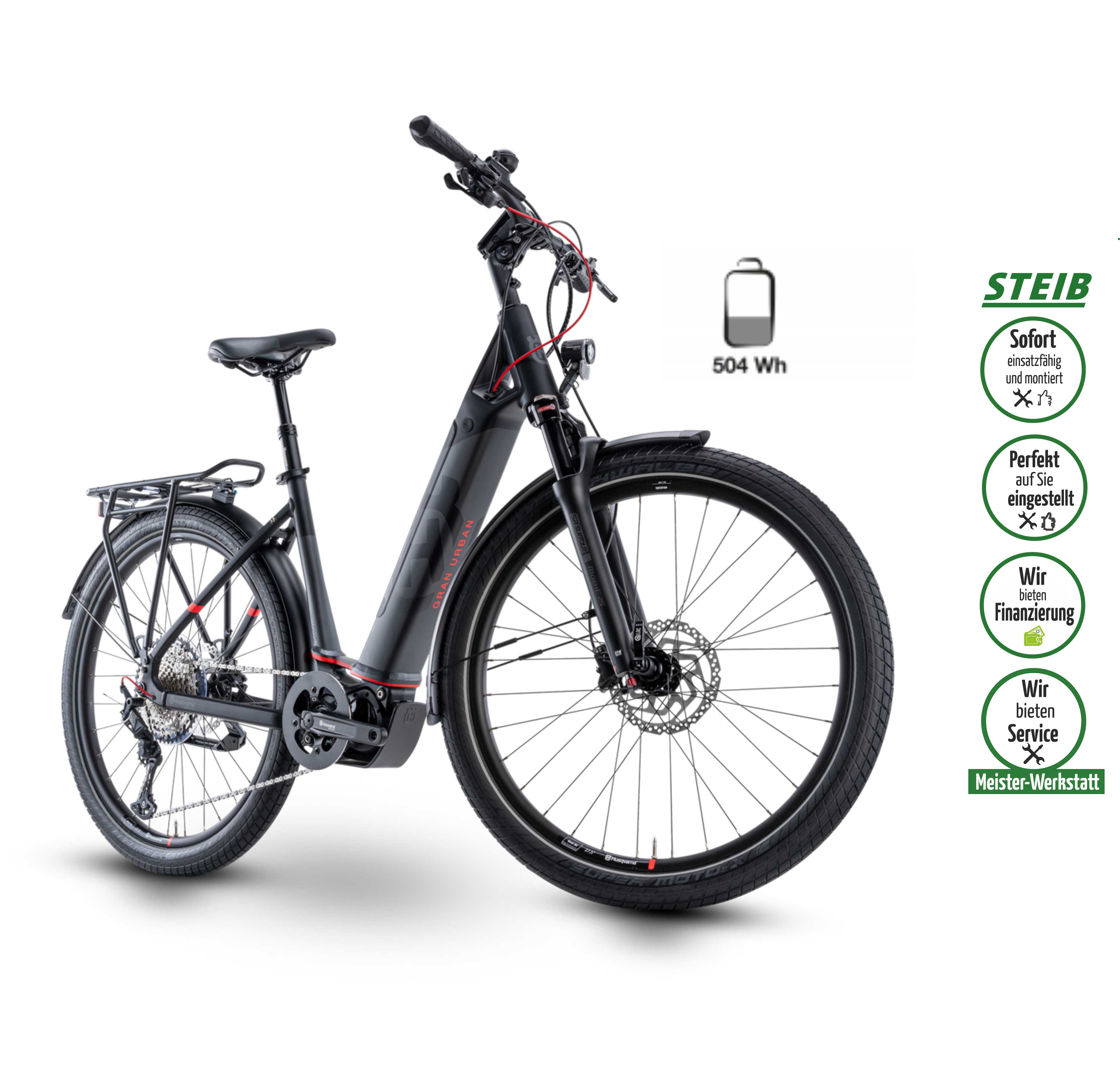 Gran Urban GU5 27.5" E-Bike - 50 cm Damen