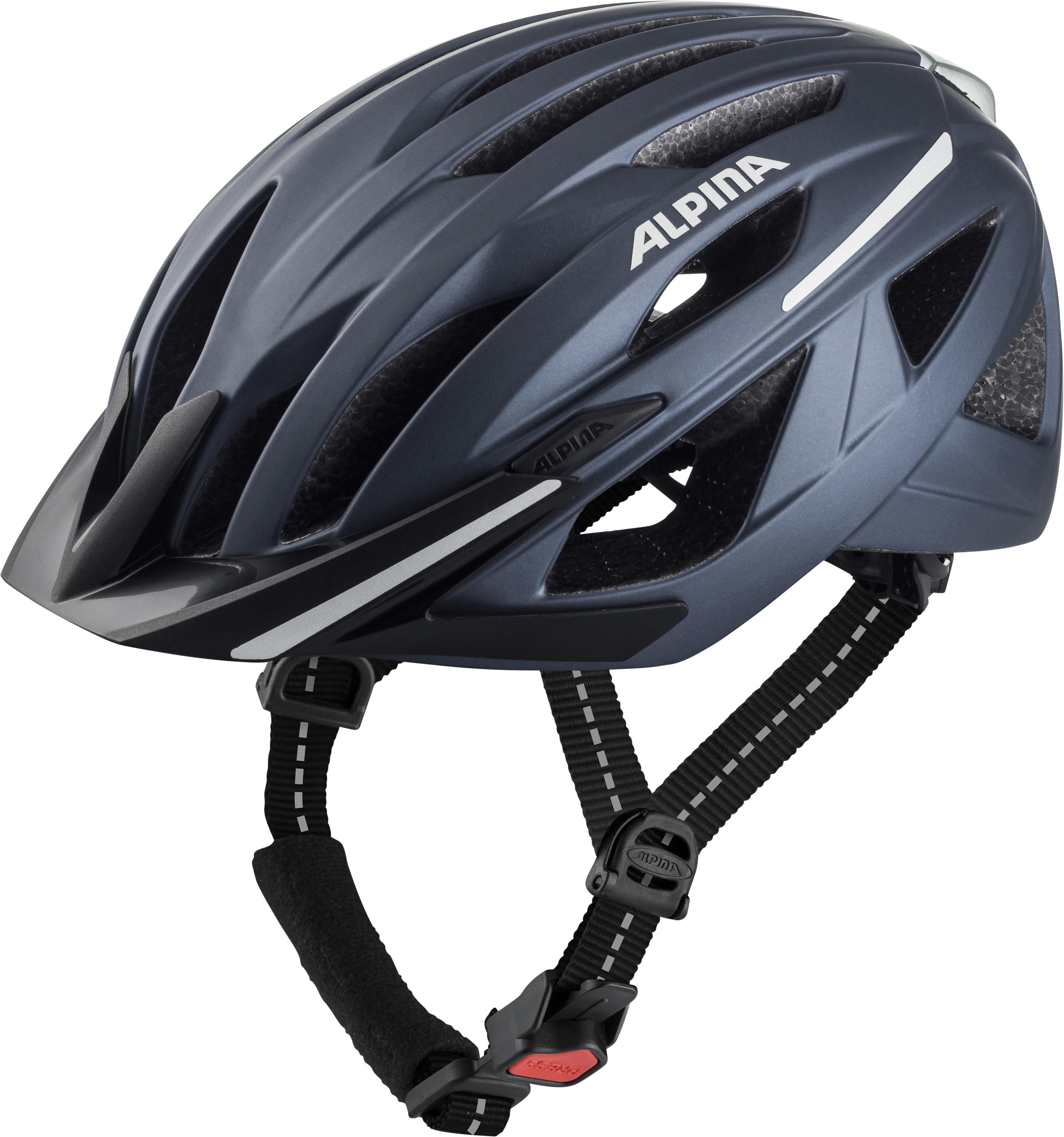 Fahrradhelm HAGA Gr. 55-59 cm Kopfumfang - indigo matt
