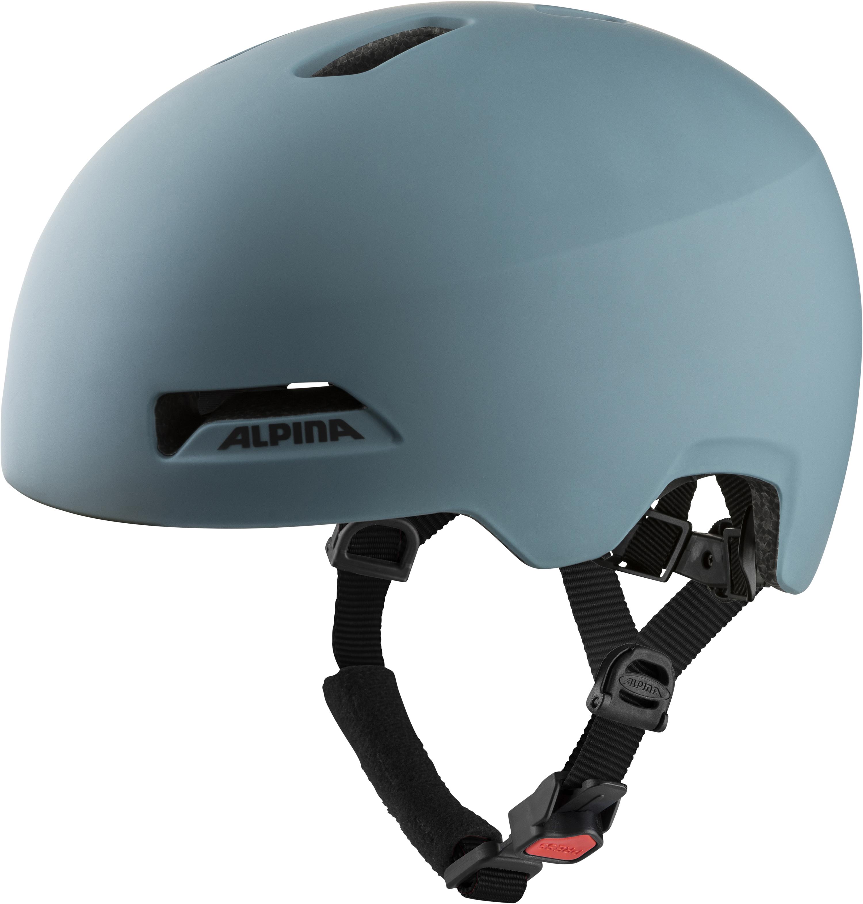 Fahrradhelm HAARLEM Gr. 52-57 cm Kopfumfang - dirt-blue matt