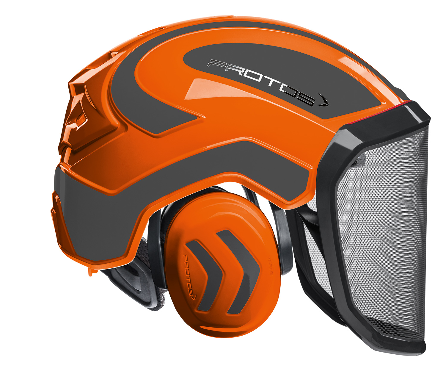 Forest Forsthelm orange/grau