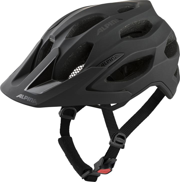 Fahrradhelm CARAPAX 2.0 Gr. 52-57 cm Kopfumfang - black matt
