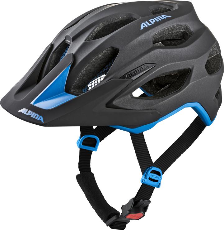 Fahrradhelm CARAPAX 2.0 Gr. 52-57 cm Kopfumfang - black-blue