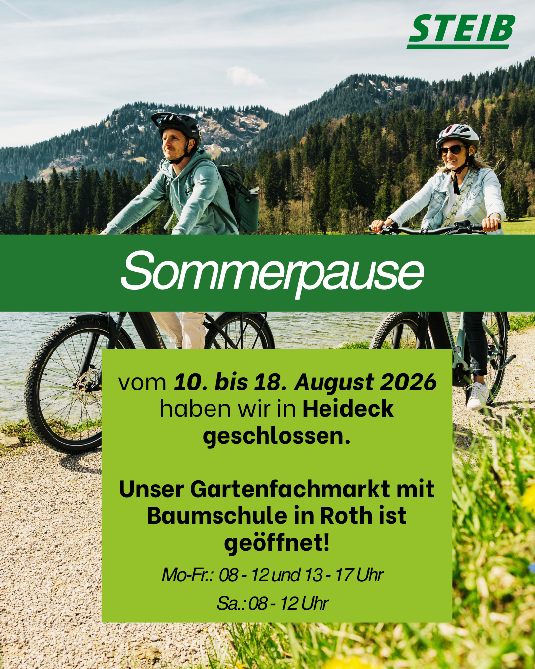 Betriebsurlaub Heideck