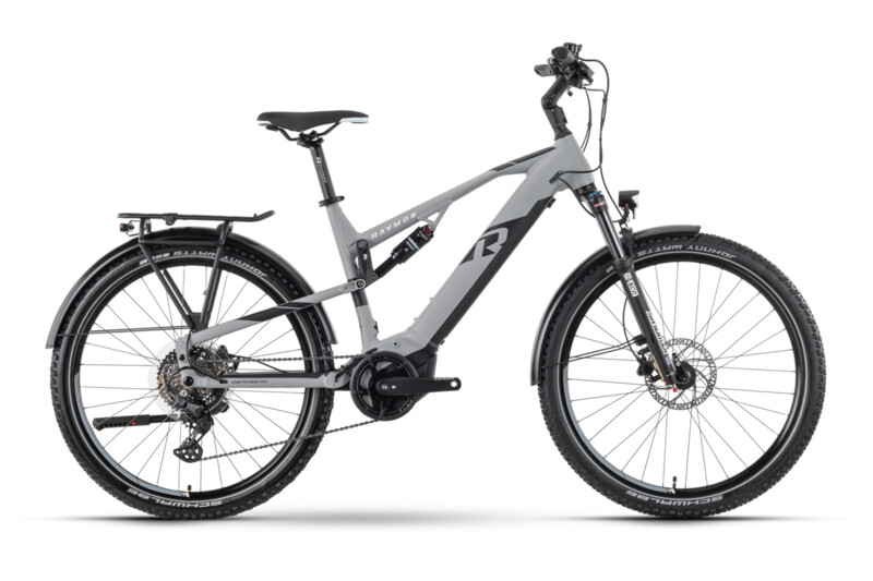 CrossRay FS E 5.0 - 27.5" 52cm - Unisex - grey/black/white matt - Modell 2022