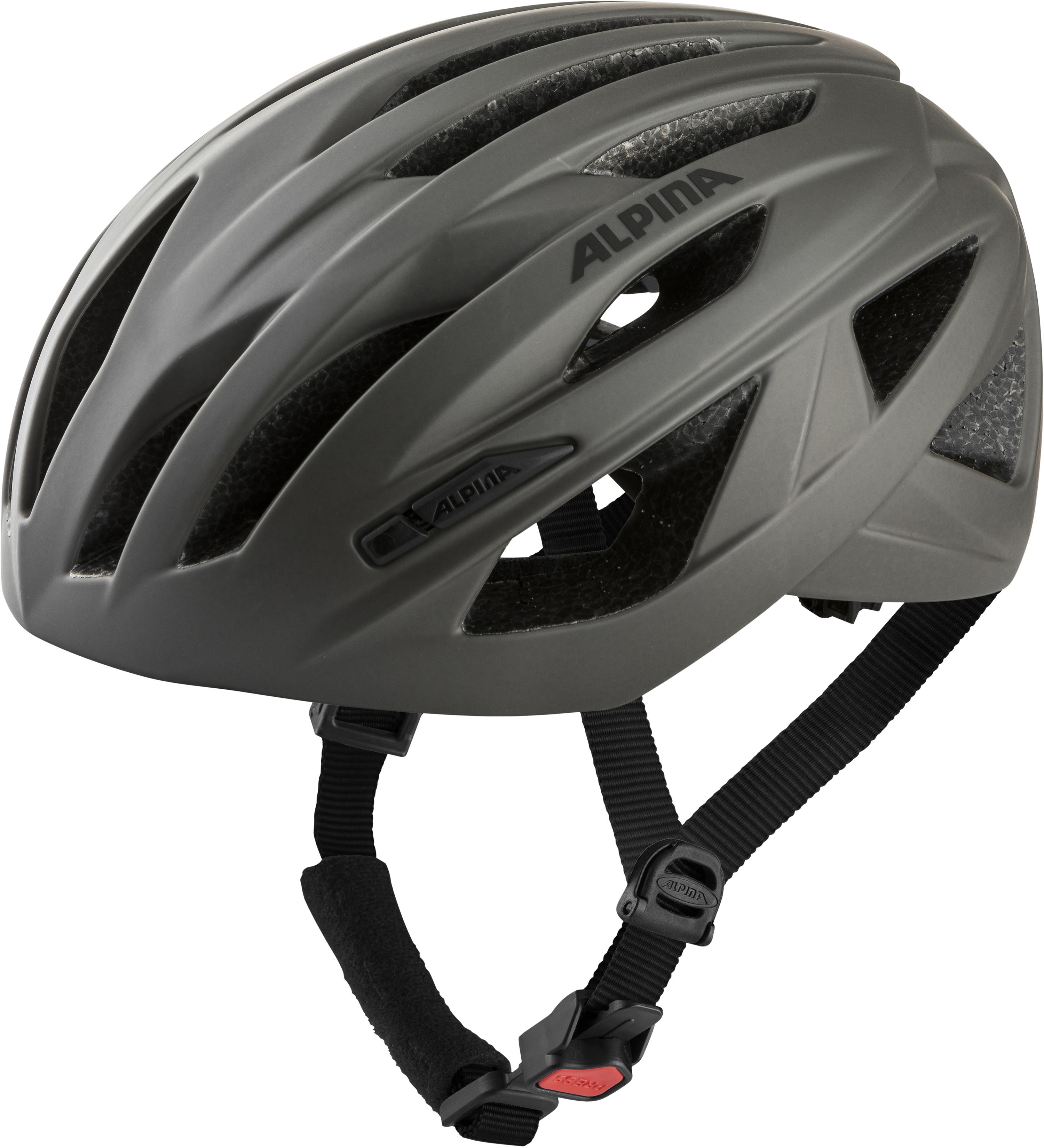 Fahrradhelm PATH Gr. 55-59 cm Kopfumfang - coffee-grey matt