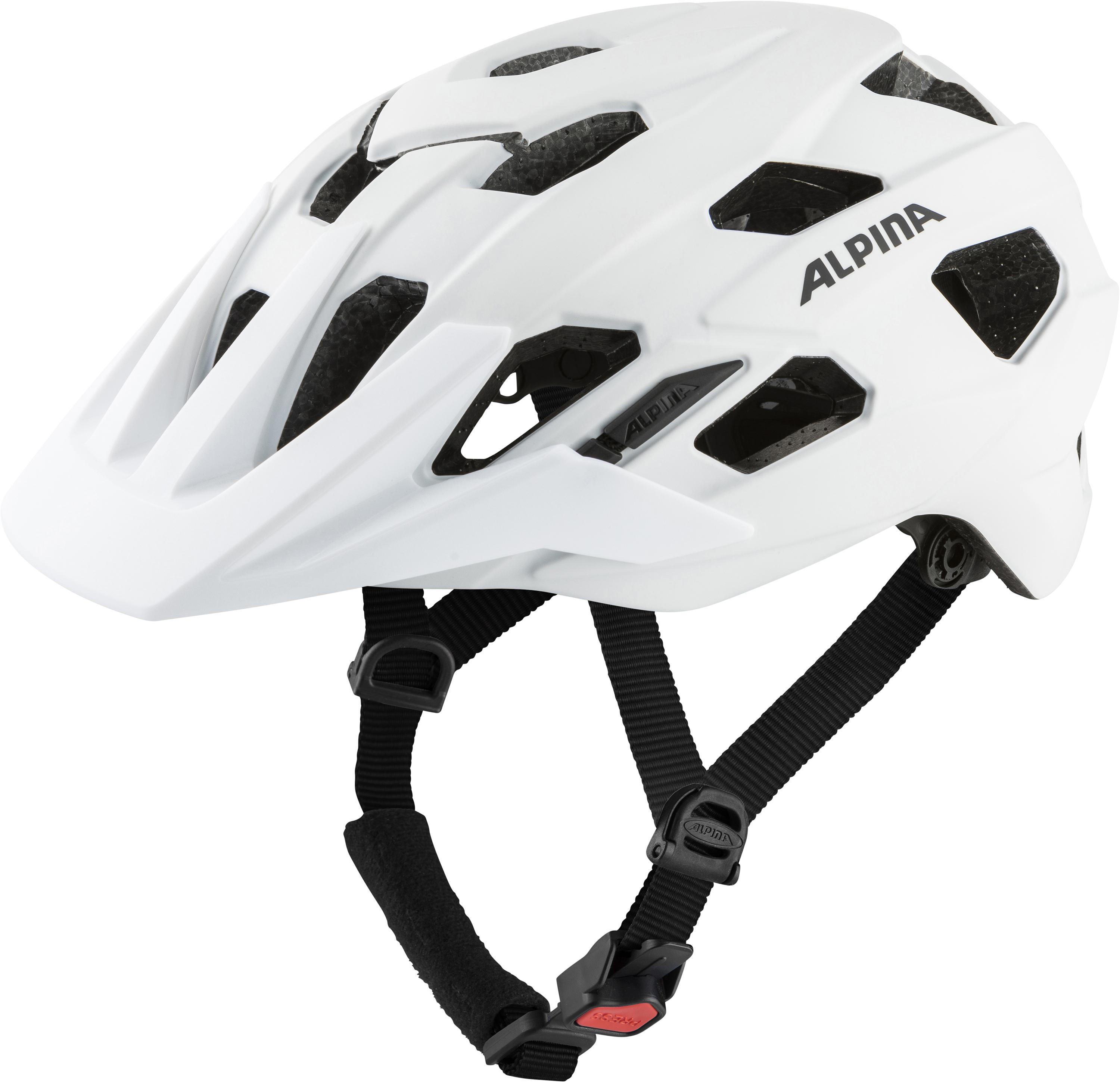 Fahrradhelm ANZANA Gr. 52-57 cm Kopfumfang - white matt