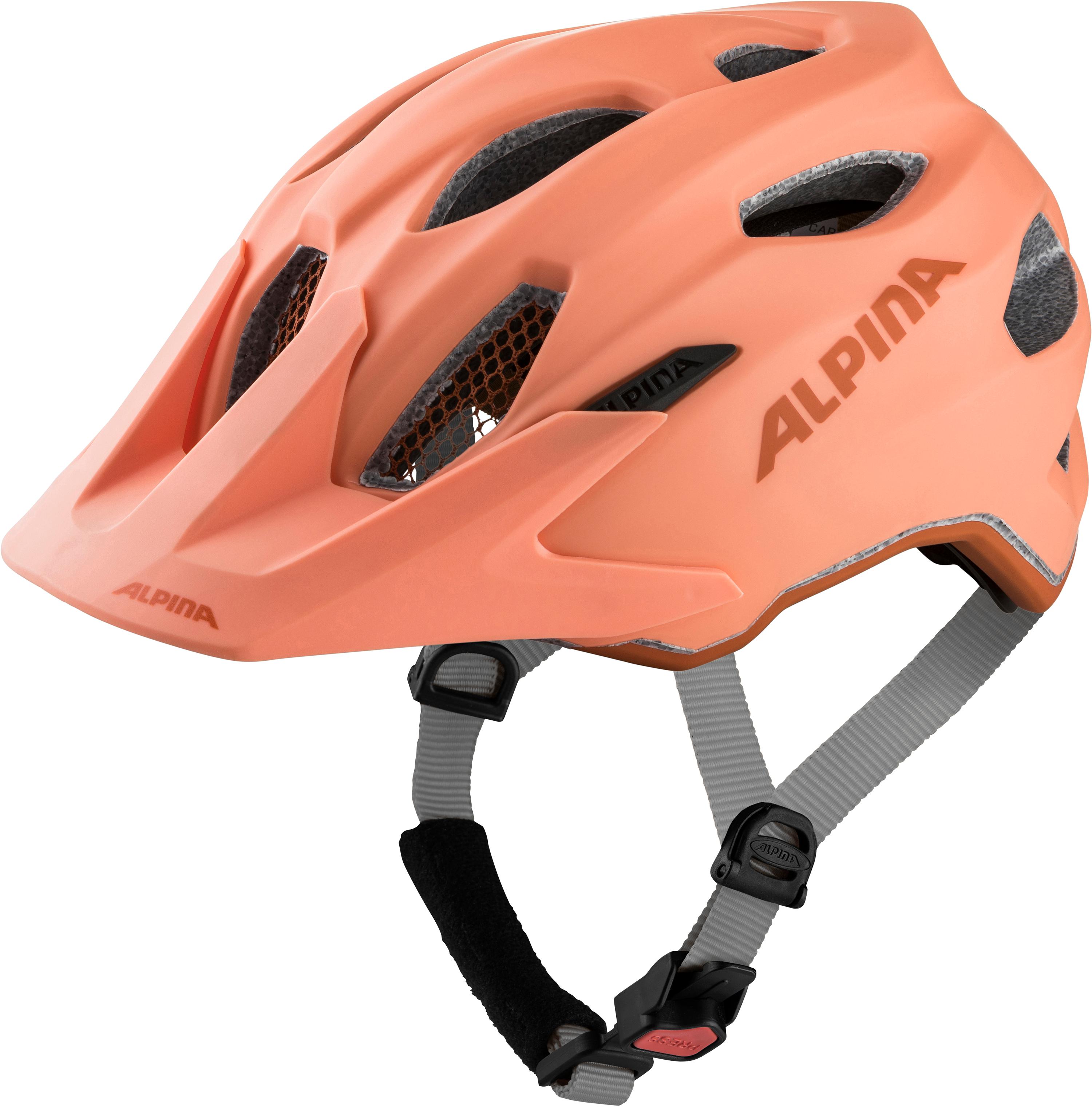 Fahrradhelm Kids CARAPAX JR.Gr. 51-56 cm Kopfumfang - peach matt