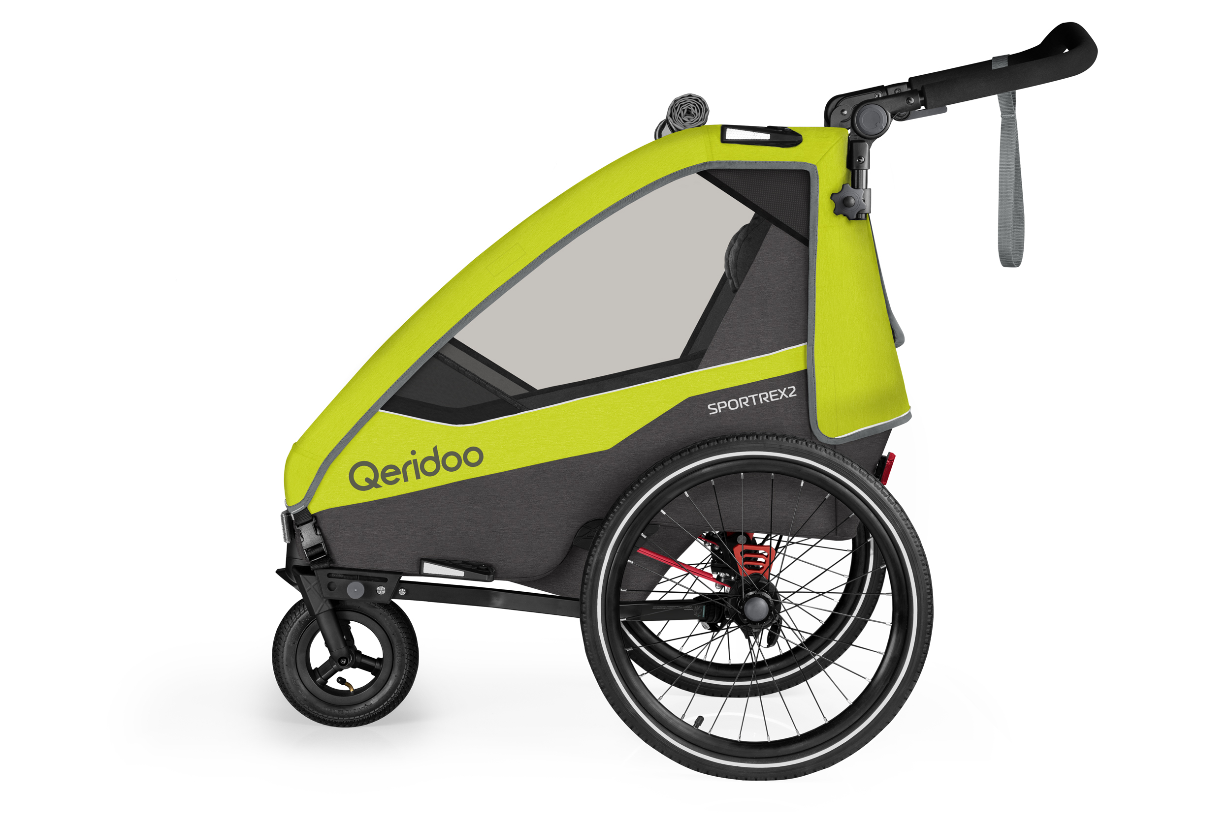 Sportrex 2 - Fahrradanhänger - Lime Green - Limited Edition