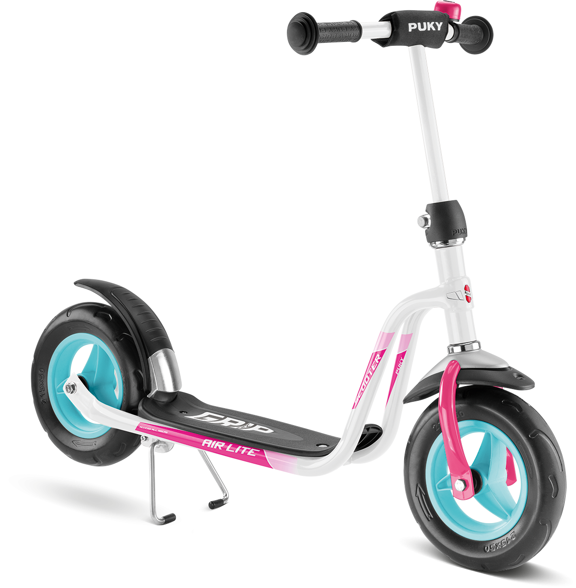 Scooter R03 weiß/pink