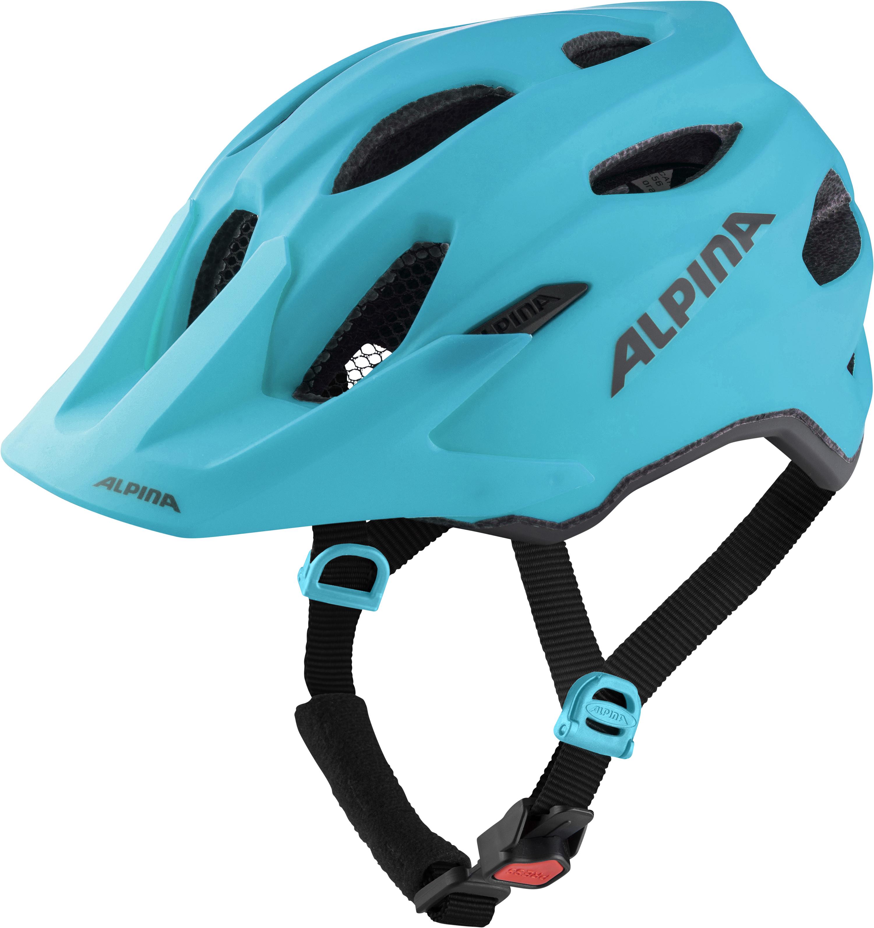 Fahrradhelm Kids CARAPAX JR. Gr. 51-56 cm Kopfumfang - petrol matt