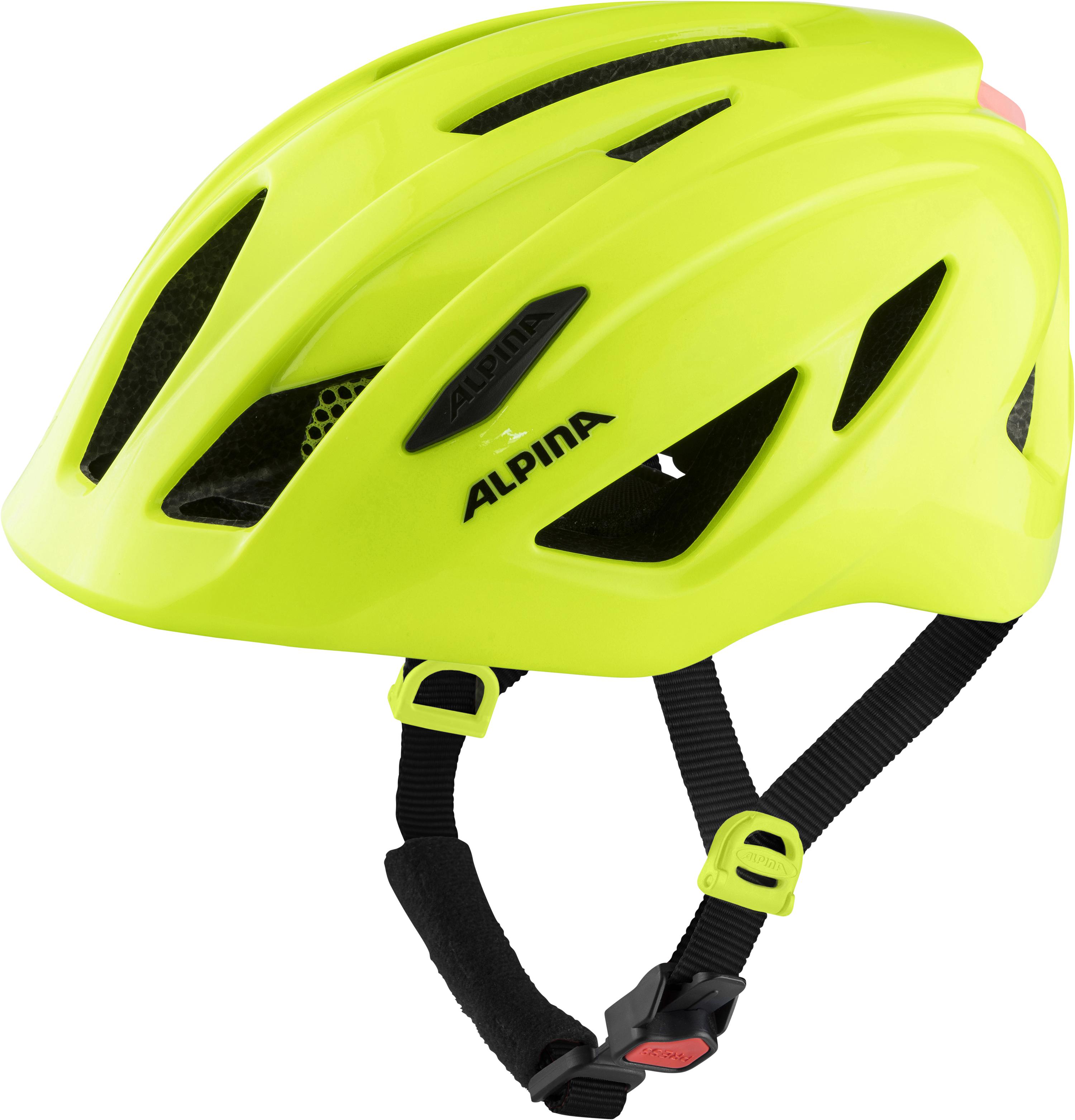 Fahrradhelm Kids PICO FLASH Gr. 50-55 cm Kopfumfang - be visible gloss