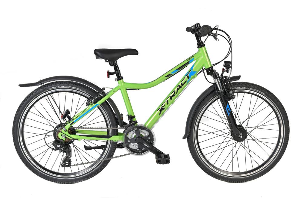 1344 Cross - 24" 32 cm - Jugendfahrrad - grün