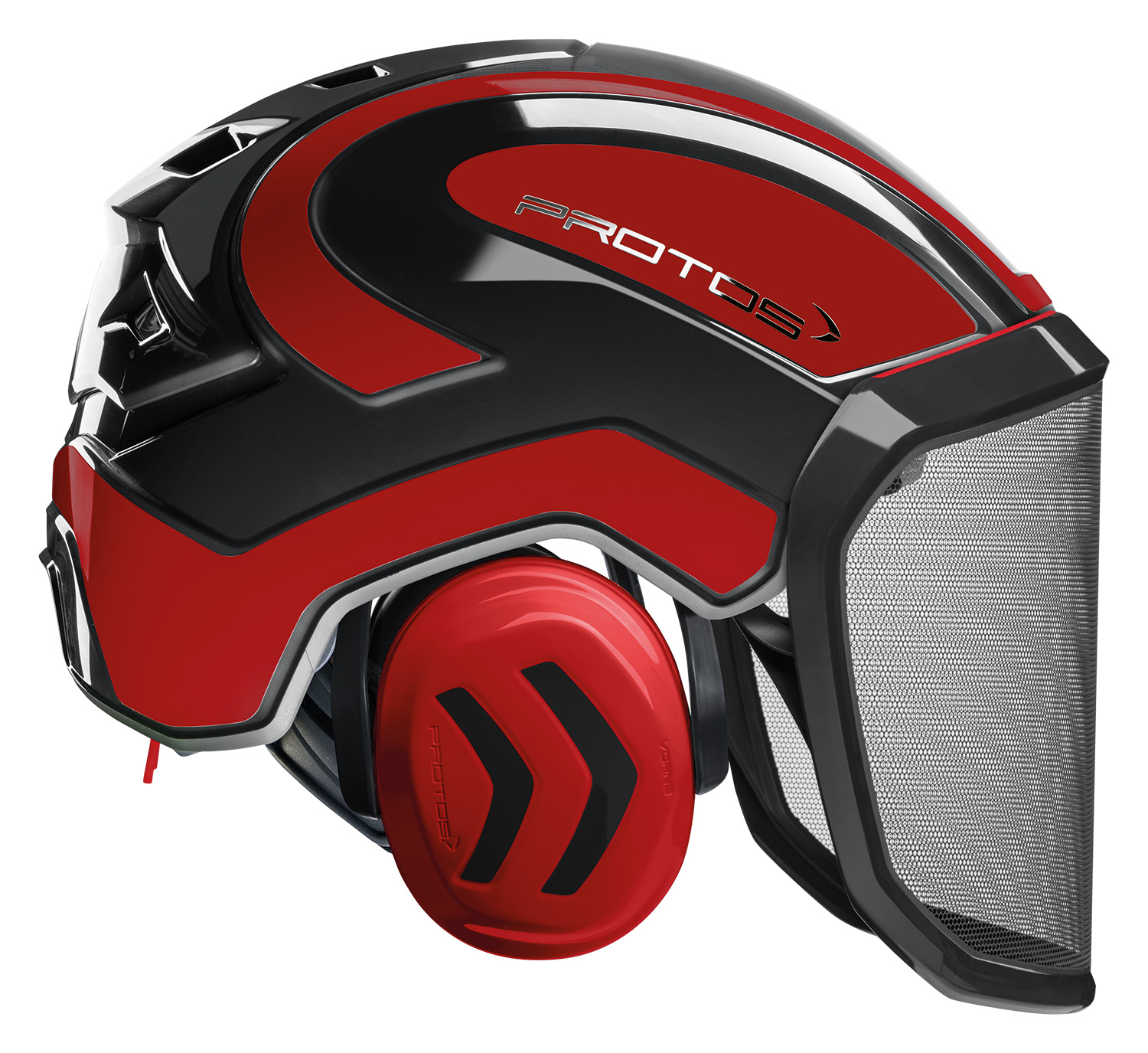 Forest Forsthelm schwarz/rot Forest Forsthelm schwarz/rot