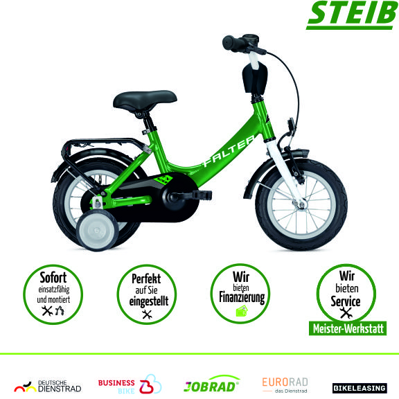FX 120 12" - 22 cm - Wave - grün - Kids Bike - Modell 2022 