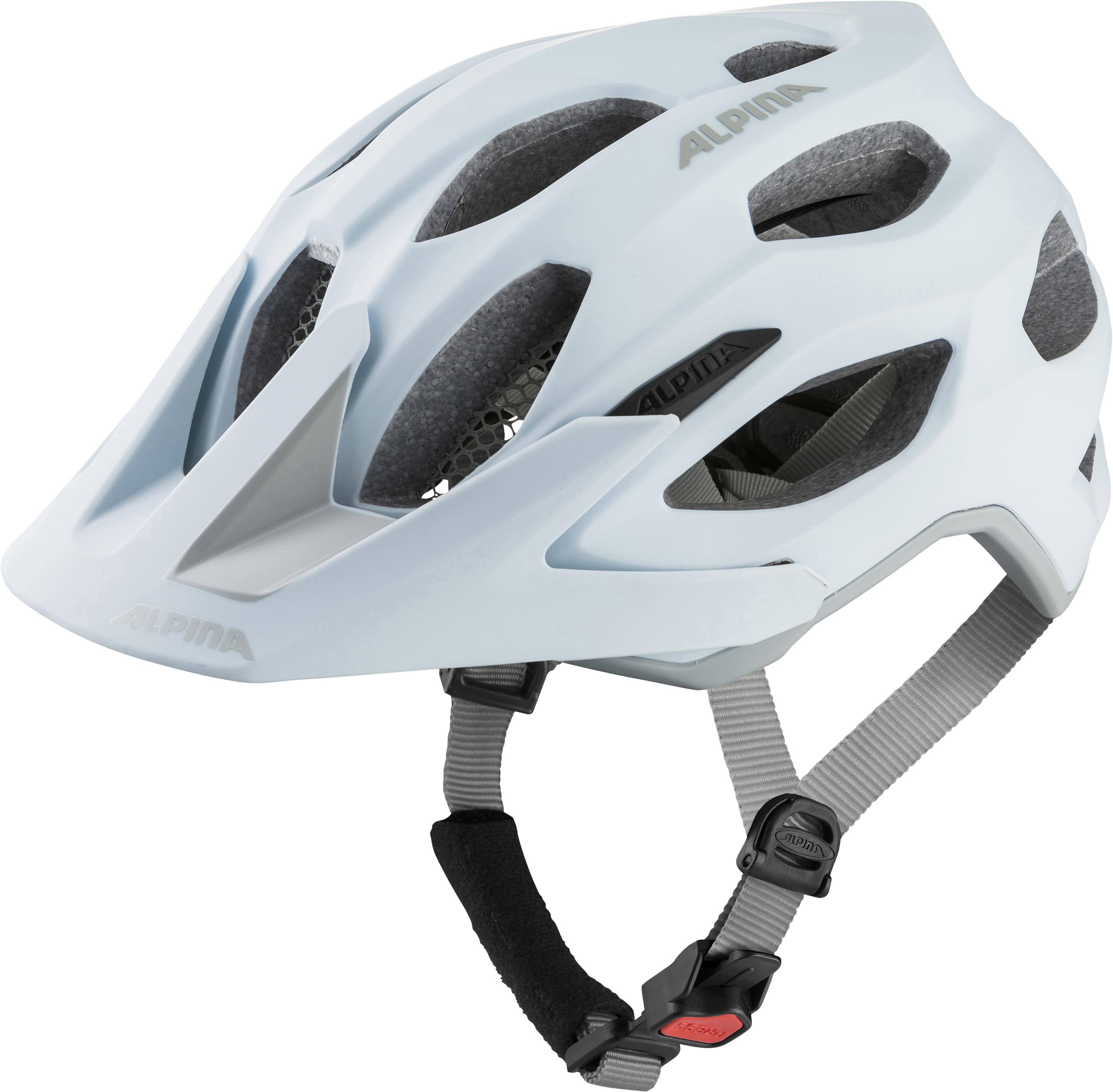 Fahrradhelm CARAPAX 2.0 Gr. 52-57 cm Kopfumfang - dove blue-grey matt