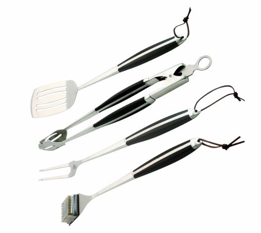 Premium Grillbesteck-Set aus Edelstahl