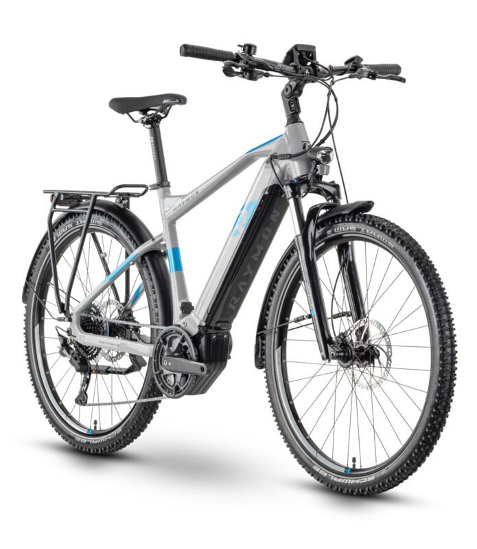 CrossRay E 6.0 Herren - 27.5" 55cm - grey/newblue/black
