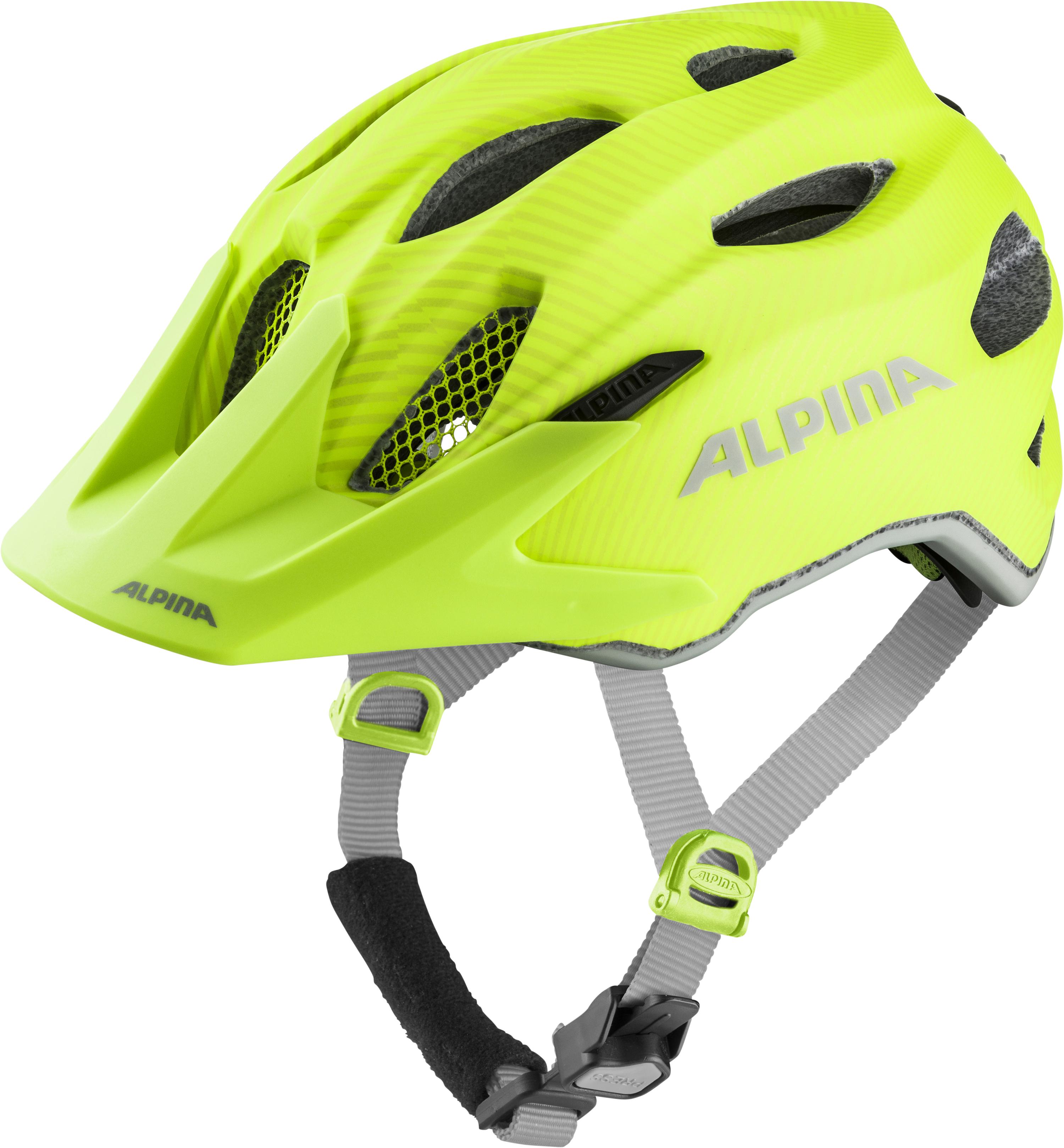 Fahrradhelm Kids CARAPAX JR. FLASH Gr. 51-56 cm Kopfumfang - be visible
