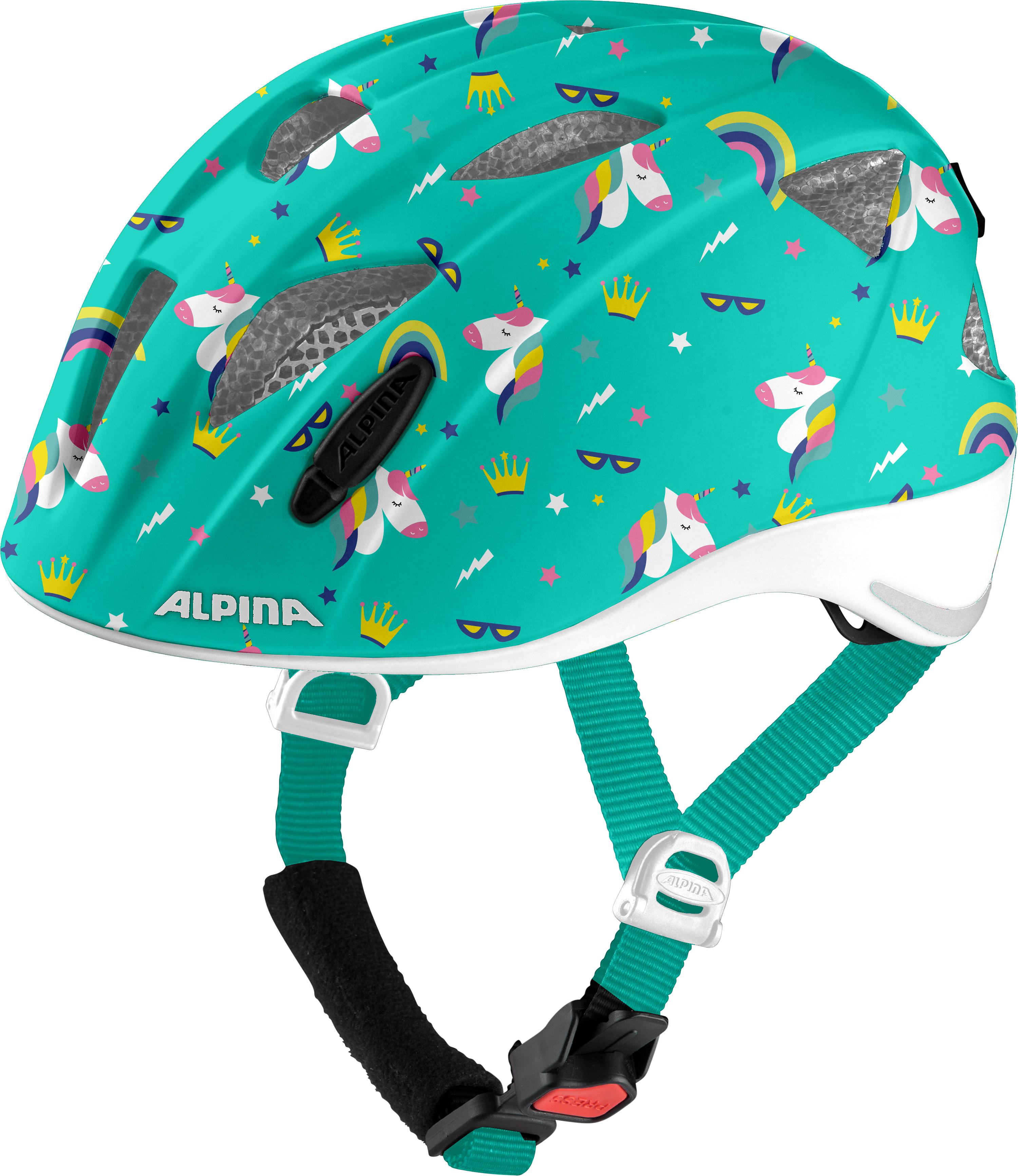 Fahrradhelm Kids XIMO FLASH Gr. 47-51 cm Kopfumfang - unicorn gloss
