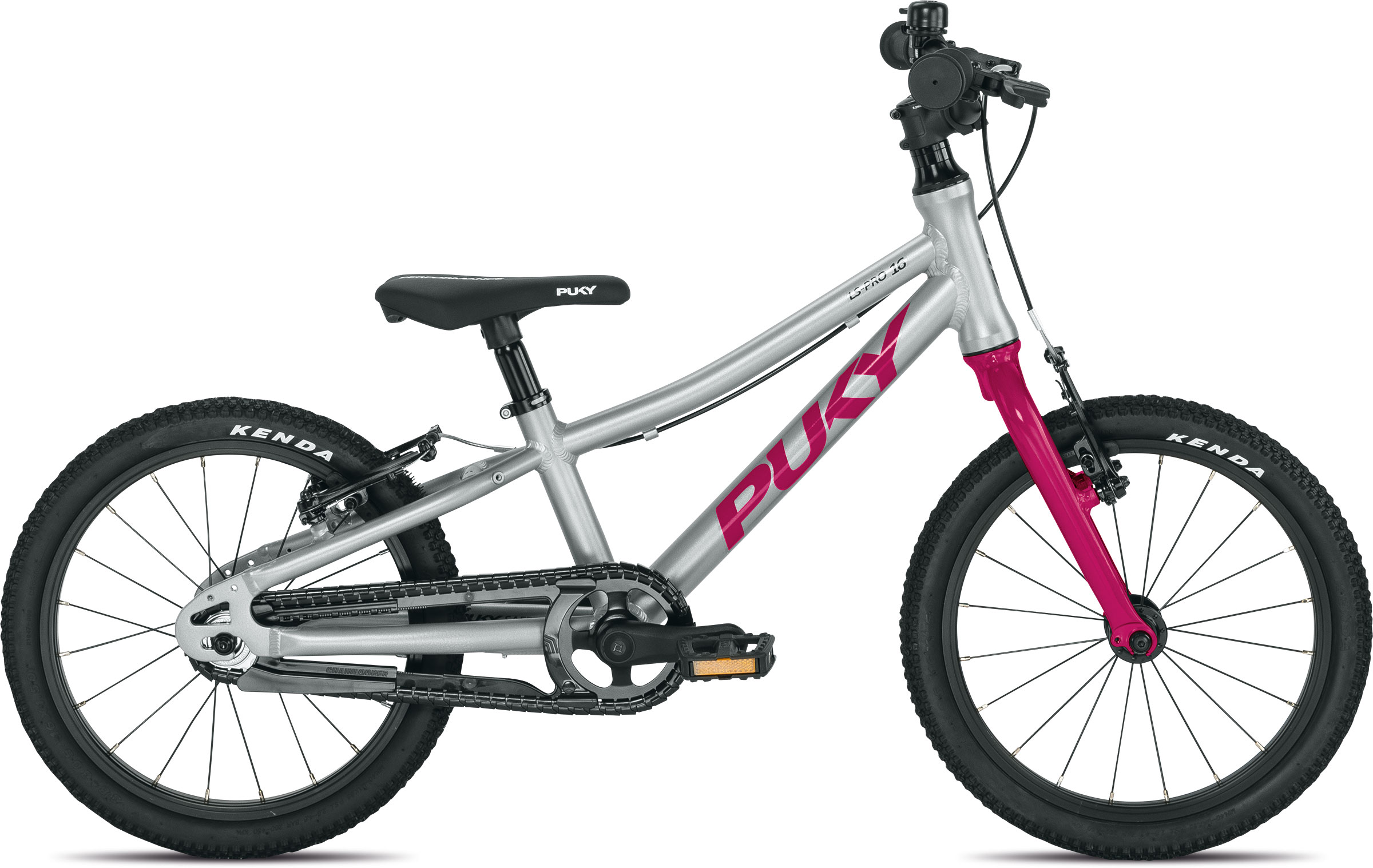 LS-PRO 16" - Kinderfahrrad - silver/berry