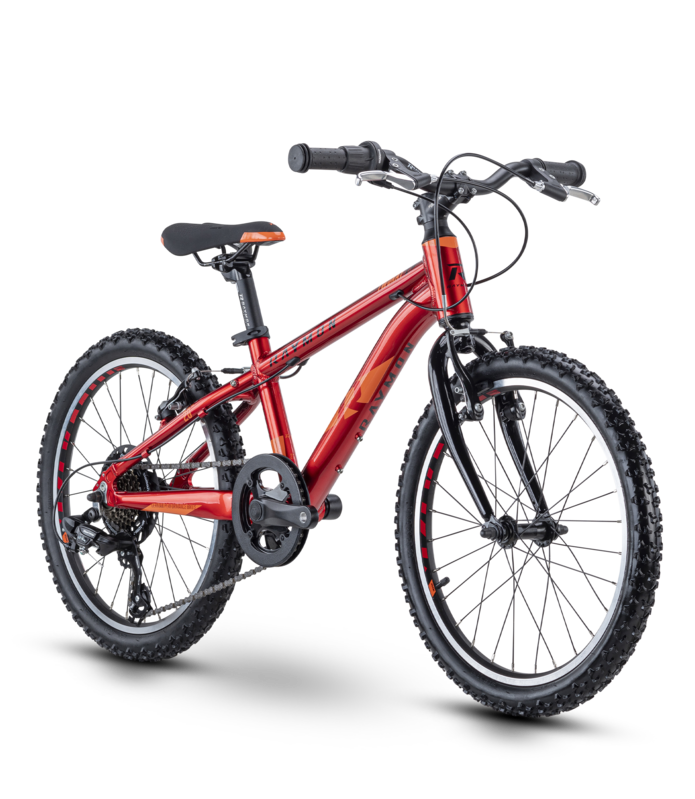 TwoRay 1.0 - 20" 27cm - Kinderfahrrad - dunkelrot/magma